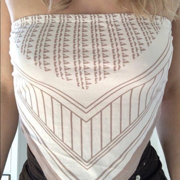 Scarf-like tube top - Picture 4 of 5